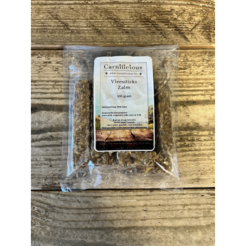 Carnilicious Vleessticks Zalm 100gr