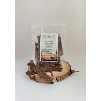Carnilicious vleesstrips Wild Zwijn 150gr