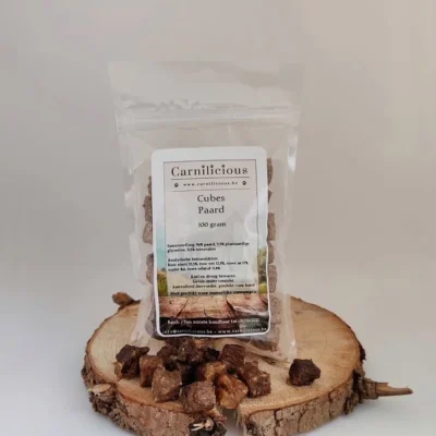 Carnilicious Cubes Paard 100gr