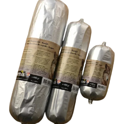 Carnis gestoomde worst Konijn (12x800gr)