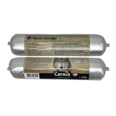 Carnis gestoomde worst Paard (12x800gr)