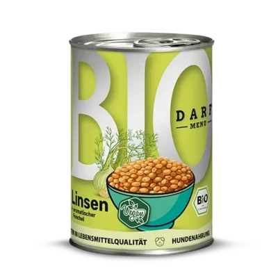 Darf BIO Menu Vega Linzen 410gr