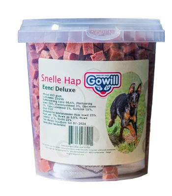 Gowill Snelle Hap Deluxe Eend 450gr