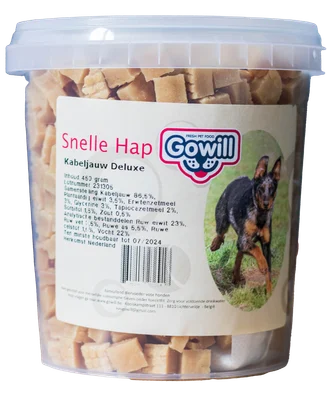 Gowill Snelle Hap Deluxe Kabeljauw 450gr