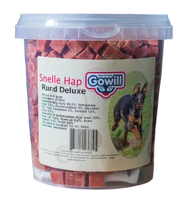 Gowill Snelle Hap Deluxe Rund 450gr