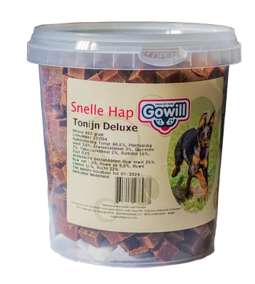 Gowill Snelle Hap Deluxe Tonijn 450gr