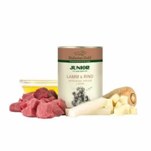 Hubertus Gold Junior Lam/Rund 6 x 400gr