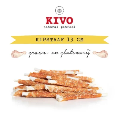 Kivo Kipstaaf 13cm-20cm