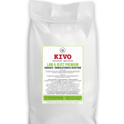 Kivo Krokant Lam en Rijst Premium 15kg