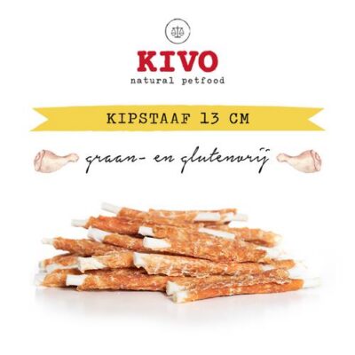 Kivo Kipstaaf 13cm