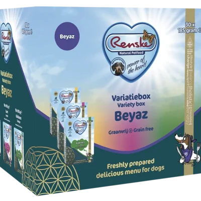 Renske Tetra Variatiebox  'Beyaz' graanvrij 30 x 185gr