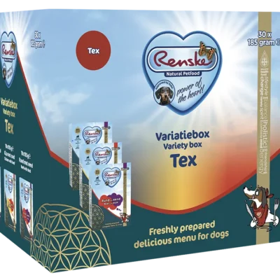 Renske Tetra Variatiebox  'Tex' graanvrij 30 x 185gr