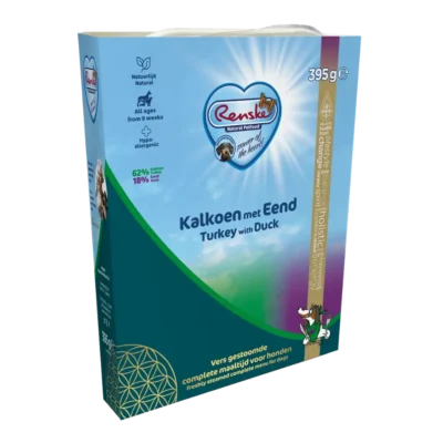 Renske Gestoomd Kalkoen met Eend 10 x 395gr