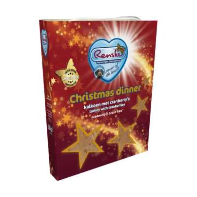Renske Gestoomd KERSTdiner - Kalkoen met Cranberry 10 x 395gr
