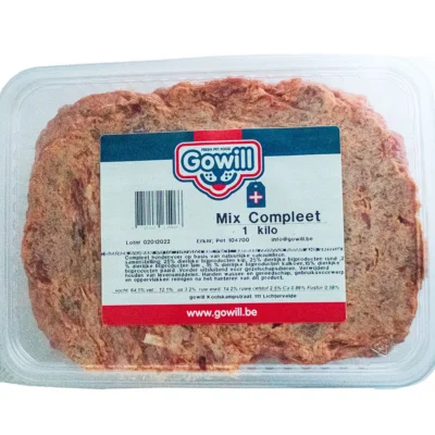 Gowill+ Vlees Mix 20 x 500gr