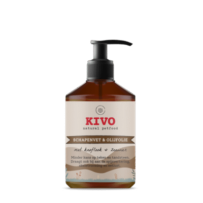 Kivo Schapenvet met Knoflook en Zeewier 500ml