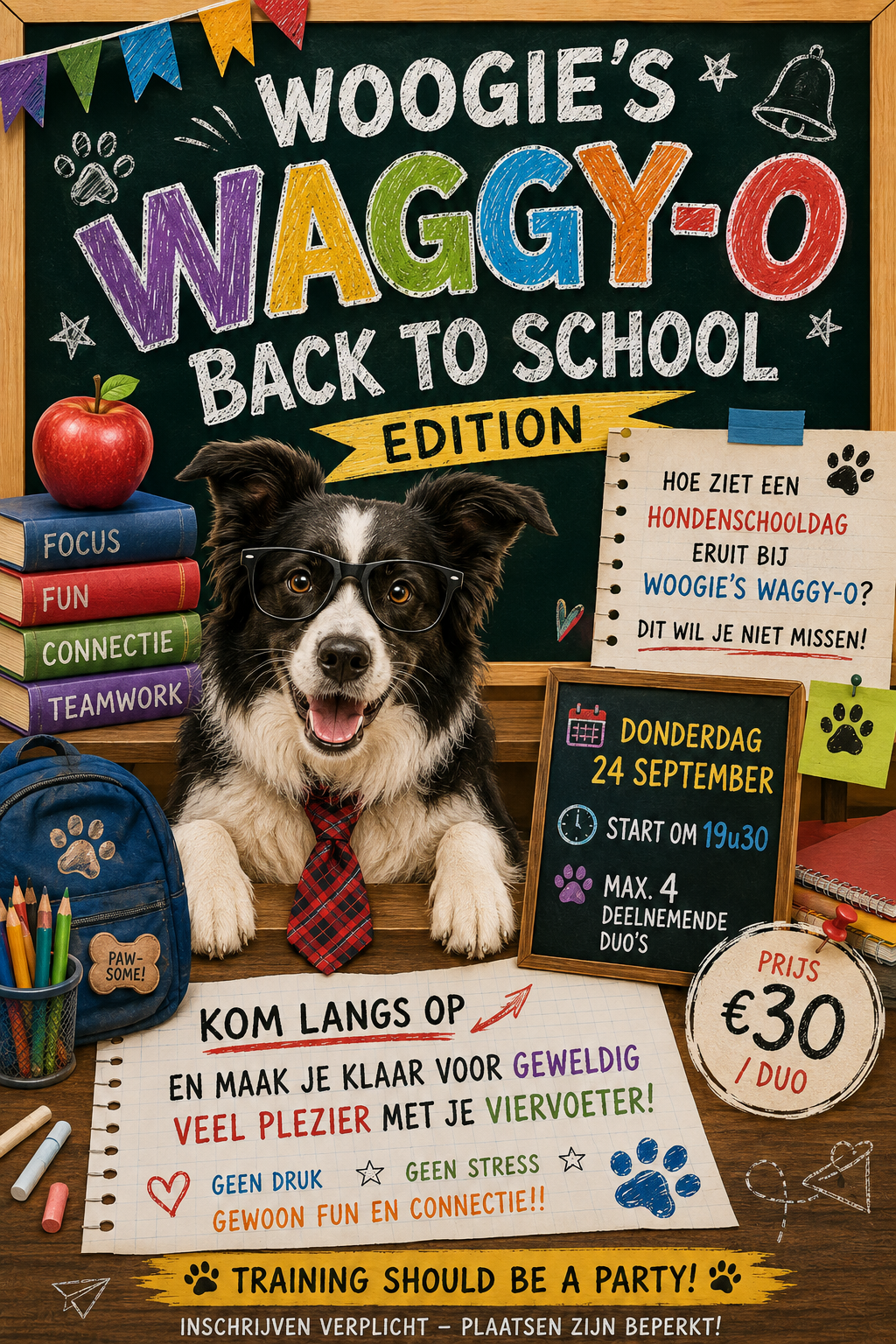 ๐๐พ WOOGIEโS WAGGY-O โ BACK TO SCHOOL EDITION ๐โ๏ธ